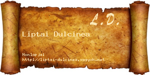 Liptai Dulcinea névjegykártya